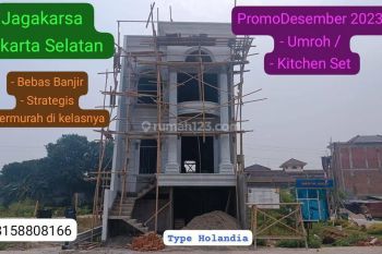 Rumah 3 Lantai Dekat Sekolah Islam Di Jagakarsa Jakarta Selatan