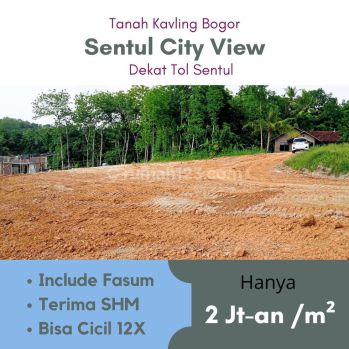 Tanah SHM Promo 270 Jt An Dekat Tol Sentul Selatan.