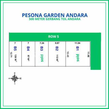 Dekat Stasiun Pasar Minggu Sertifikat Hak Milik