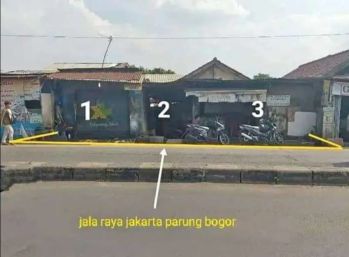 Di jual tanah murah luas 290 mtr surat SHM harga 3,5 juta nego