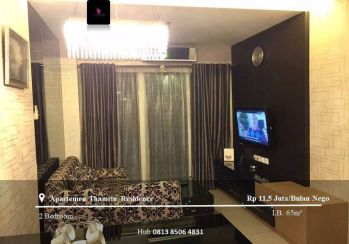 Sewa Apartemen Thamrin Residence High Floor 2BR Full Furnished Tower E