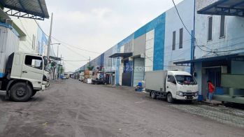 Gudang di Tambak sawah jual cepat dibawah harga