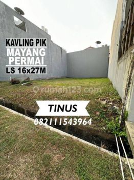 Kavling Premium Pik Mayang Permai 16x27m