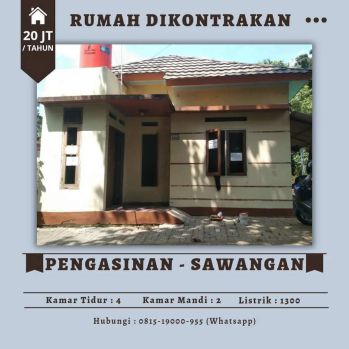 RUMAH DIKONTRAKAN UNTUK HUNI & USAHA