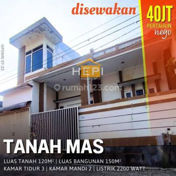 Disewakan Rumah 2 Lantai Bagus di Tanah Mas, Semarang