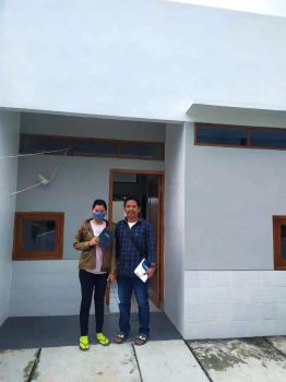 Tanah 5x12 Angs 440rb lebar jalan 7 meter Siap Bangun di Barat SBY