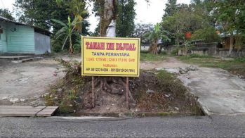 DIJUAL CEPAT TANAH LOKASI STRATEGIS DEKAT PUSAT KOTA TANJUNG PANDAN