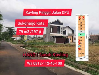 KAVLING SHM SUKOHARJO KOTA
