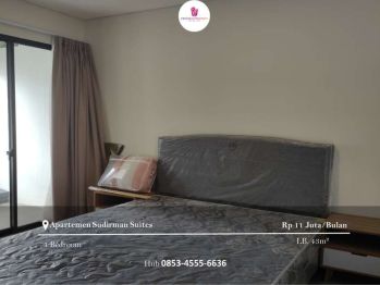 Disewakan Apartement Sudirman Suites 1BR Full Furnished View Sudirman