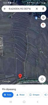 Disewakan Tanah 32are pererenan. mengwi. masuk lewat raya canggu. BU