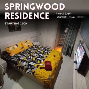 Sewa Apartement Springwood Residence