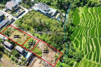 Land Sale Mas Ubud Gianyar , View Sawah