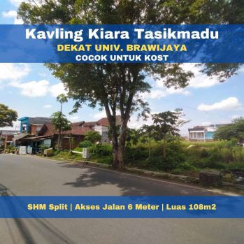 Dijual Murah tanah dekat kampus UB - Polinema- ITN2