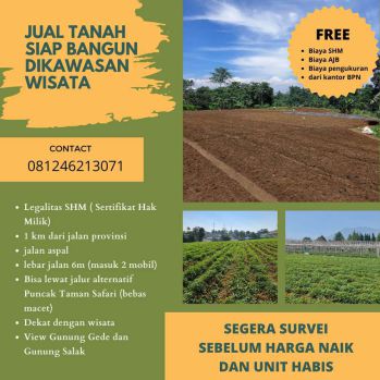 Sell Tanah: jual tanah free ajb