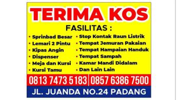Rent Rumah Kosan: Kost SJ24 Padang