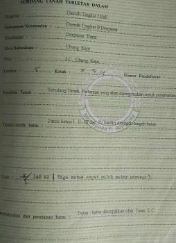 DIJUAL CEPAT TANAH BELAKANG CITRALAND KARGO PERMAI, SHM, NEGO.