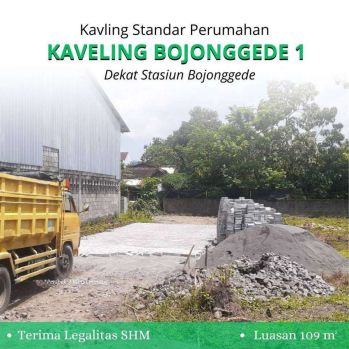 Jual Kavling Dekat Tol Bojonggede, Angsur 12x Tanpa Bunga
