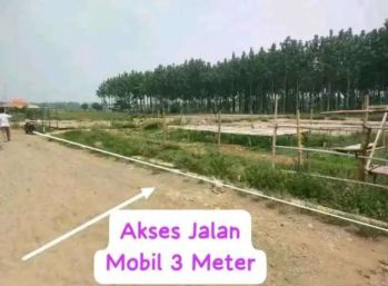 Jual tanah kebun murah akses masuk mobil Besar