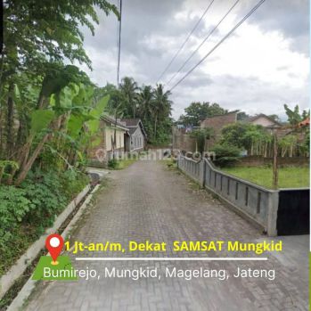 Tanah Dijual Magelang, Selatan Samsat Mungkid, Shm p