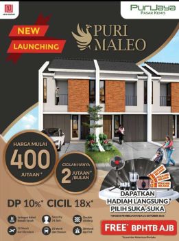 Promo Desember cluster Maleo free biaya surat