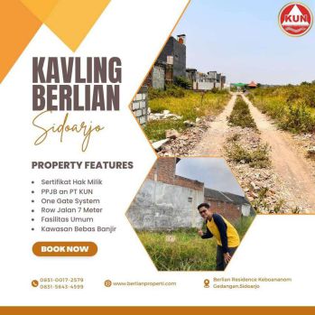 Tanah Kavling Siap Bangun Cepat