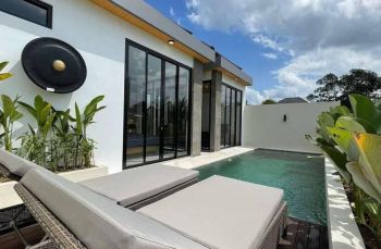 villa private pool dekat atlas bali canggu perdana