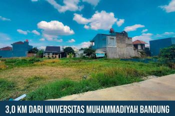Tanah Bandung 4,0 km dari Stasiun Cimekar Cileunyi SHM
