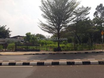 Tanah Siap Bangun Hook Pinggir Jalan Raya Jl Raden Inten