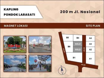 Spesial Launching; Tanah Mangku Aspal Jl. Wonosari, SHM Siap Akad