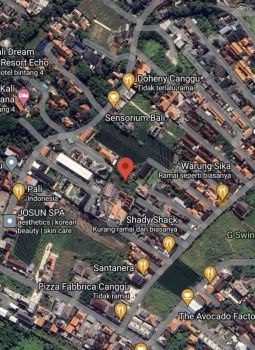 Tanah Dekat Pantai Canggu Kuta Utara Bali