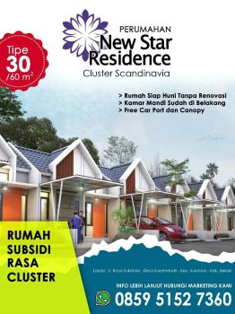 Rumah Subsidi Siap Huni Dp 0%