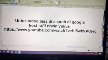 Kos Rafif Kemayoran, Khususs cowo saja fasilitas nyaman serta komplits