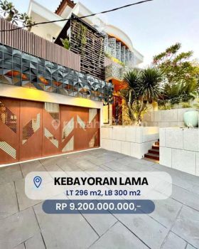 For Sale Kebayoran Lama Tropical Moder Design Full Furnished