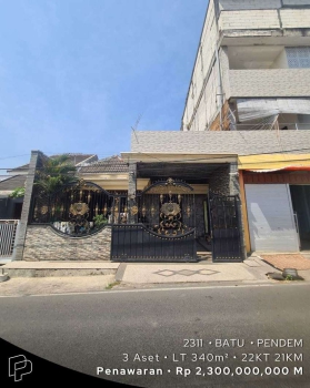 DIJUAL RUMAH KOST LOKASI PENDEM, BATU, JAWA TIMUR