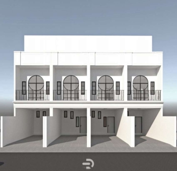 A128 Rumah Jalan Lega Carport 2 Mobil Murah di Tanjung Duren Tomang