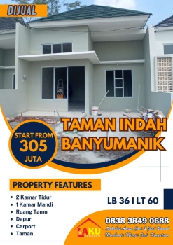 Rumah Siap Bangun Desain Mewah Promo Akhir Tahun 300 Jutaan