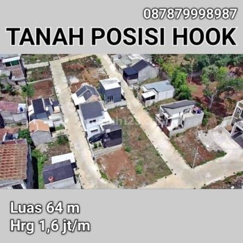 Tanah Murah Bandung - Posisi Hook  - 15 Menit Tol