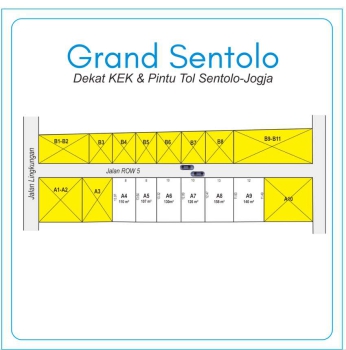 1,5/m2 Tanah Murah Dekat Exit Tol Jogja Barat