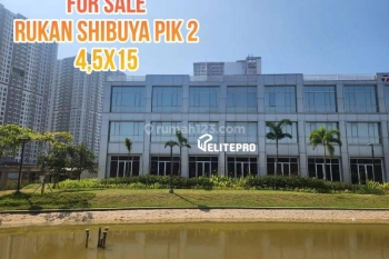 Dijual Rukan Shibuya Pik 2 Type Danau Badan