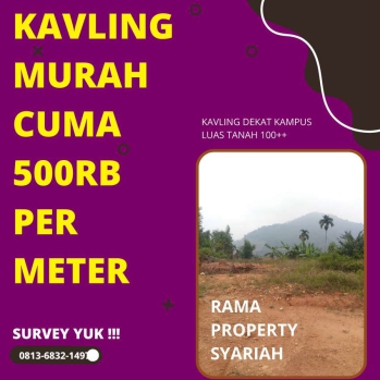 KREDIT TANAH MURAH DI SABAH BALAU SUKARAME DEKAT PINTU TOL LEMATANG