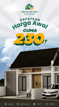 Sell Rumah: Griya ALTON DOPLANG