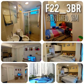 Jual 3BR SHM Furnished bisa KPA Bank apartemen Bassura City