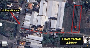 DIJUAL TANAH IZIN INDUSTRI RAYA DOMAS MENGANTI GRESIK