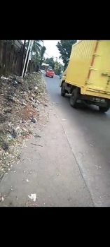 dijual tanah di jalan raya pembangunan Gunung Sindur