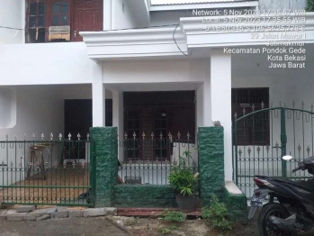 Rumah siap huni di pondok gede Bekasi