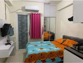 Disewakan Unit Apart Green Pramuka Harian Full Furnish