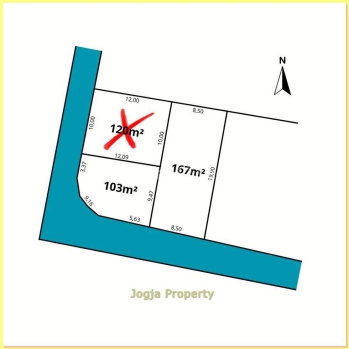 Tanah Untuk Kost Depan Hotem Dafam Seturan SHM Pekarangan