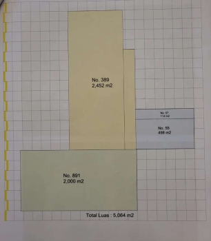 Jual Rumah Besar Hanya Hitung Tanah di Jalan Raya Margasatwa Cilandak