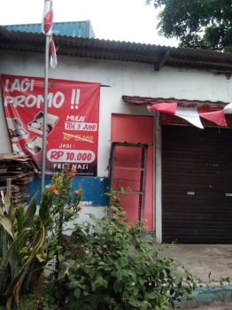 Kios Dikontrakkan Pinggir Jalan