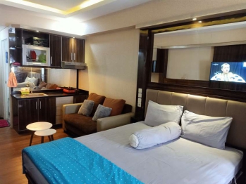 DISEWAKAN,KAMAR APARTEMEN TENGAH KOTA SEMARANG,1BR INTERIOR MENAWAN
